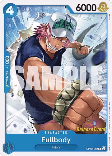 Fullbody (OP12-052), Legacy of the Master Release Event Cards — One Piece card price