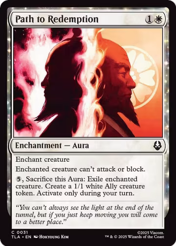 Path to Redemption (31), Avatar: The Last Airbender — Magic card price