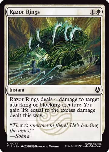 Razor Rings (33), Avatar: The Last Airbender — Magic card price