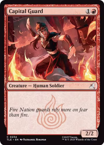 Capital Guard (0234) (234), Avatar: The Last Airbender: Eternal-Legal — Magic card price