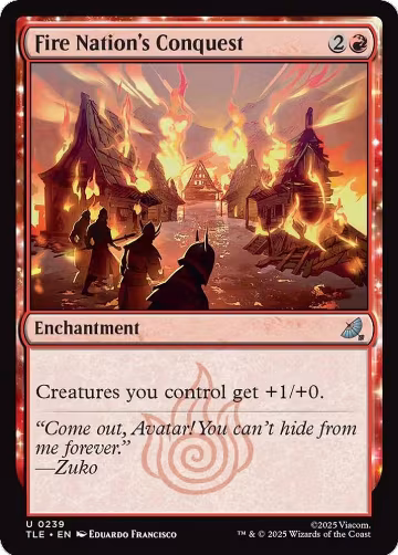 Fire Nation's Conquest (0239) (239), Avatar: The Last Airbender: Eternal-Legal — Magic card price