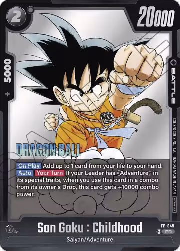Son Goku : Childhood (FP-049), Fusion World Promotion Cards and Packs — DB Fusion card price