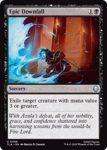 Epic Downfall (96), Avatar: The Last Airbender — Magic card price