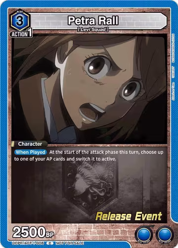 Petra Rall (UEPR/AOT-1-006), Attack on Titan Release Event Cards — Union Arena card price