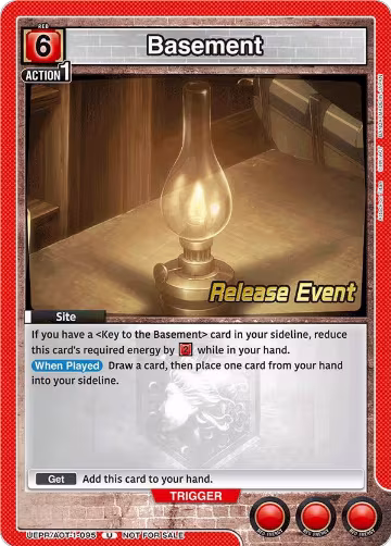 Basement (UEPR/AOT-1-095), Attack on Titan Release Event Cards — Union Arena card price