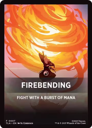 Firebending Theme Card (0007) (7), Avatar: The Last Airbender — Magic card price