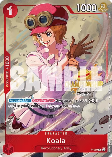Koala (CS 25-26 Event Pack) (P-069), One Piece Promotion Cards — One Piece card price