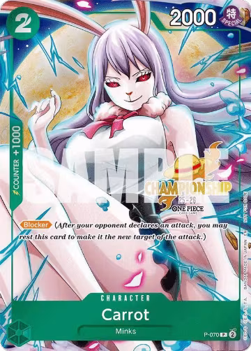 Carrot (CS 25-26 Event Pack) (P-070), One Piece Promotion Cards — One Piece card price