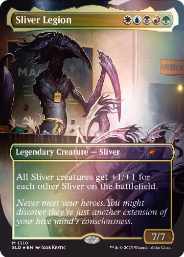 Sliver Legion (1310) (Rainbow Foil) (1310), Secret Lair Drop Series — Magic card price