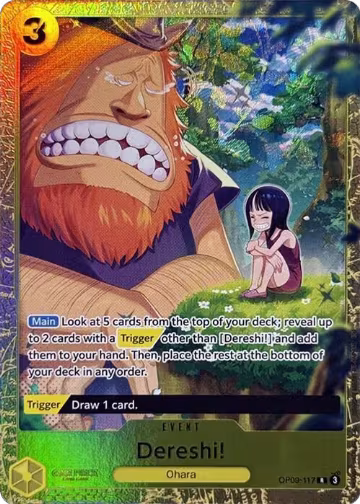 Dereshi! (Premium Card Collection -Best Selection Vol. 4-) (OP09-117), One Piece Promotion Cards — One Piece card price
