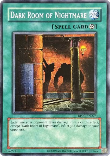 Dark Room of Nightmare (RP02-EN078), Retro Pack 2 (2020 Date Reprint) — Yu-Gi-Oh! card price