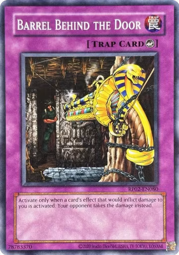 Barrel Behind the Door (RP02-EN080), Retro Pack 2 (2020 Date Reprint) — Yu-Gi-Oh! card price