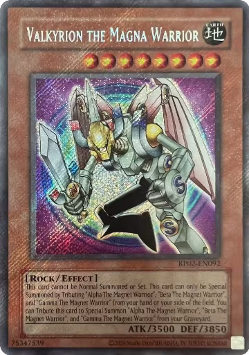 Valkyrion the Magna Warrior (RP02-EN092), Retro Pack 2 (2020 Date Reprint) — Yu-Gi-Oh! card price