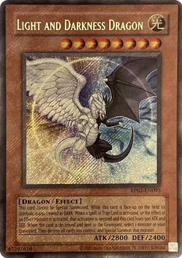 Light and Darkness Dragon (RP02-EN095) — card price