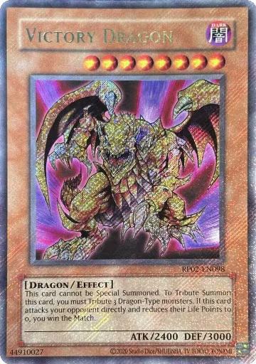 Victory Dragon (RP02-EN098), Retro Pack 2 (2020 Date Reprint) — Yu-Gi-Oh! card price