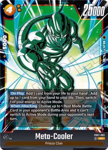 Meta-Cooler (FB07-093), Wish For Shenron — DB Fusion card price