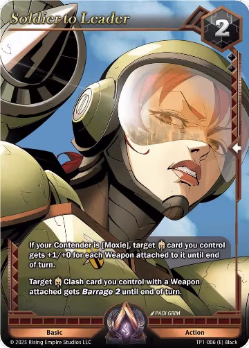 Soldier to Leader (TP1-006) — card price