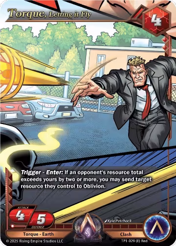 Torque, Letting it Fly (TP1-029), Spoils of the Forgotten — Alpha Clash card price