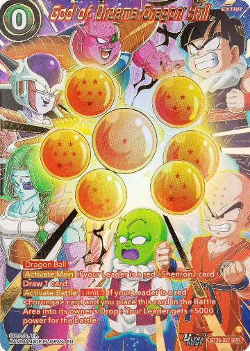 God of Dreams Dragon Ball (SPR) (BT28-027), Prismatic Clash — DB Super card price