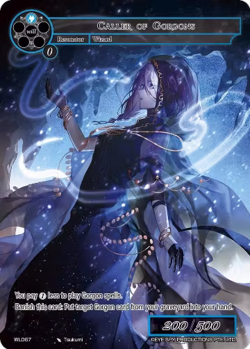 Caller of Gorgons (WL067), Promo Cards — Force of Will card price