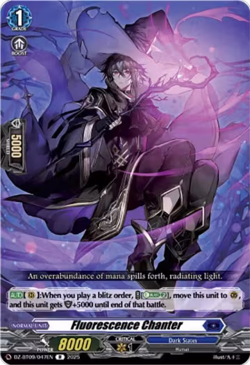 Fluorescence Chanter (DZ-BT09/047EN), DZ-BT09: Super Brave Detonation — Vanguard card price