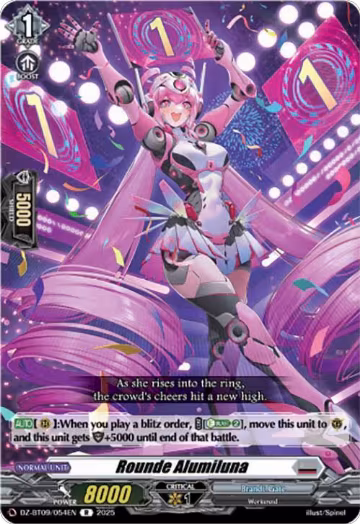 Rounde Alumiluna (DZ-BT09/054EN), DZ-BT09: Super Brave Detonation — Vanguard card price