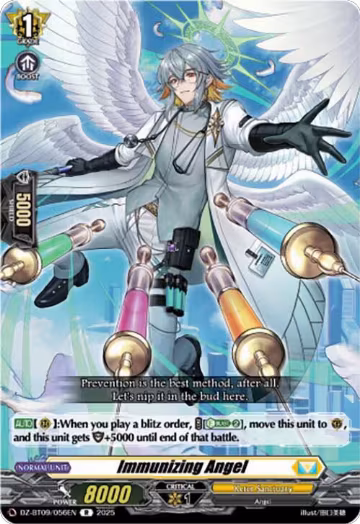 Immunizing Angel (DZ-BT09/056EN), DZ-BT09: Super Brave Detonation — Vanguard card price