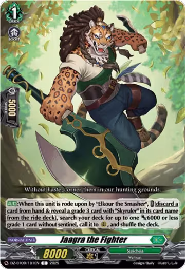 Jaagra the Fighter (DZ-BT09/101EN), DZ-BT09: Super Brave Detonation — Vanguard card price