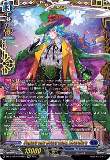 Sugary and Scary Land, Heartluru (FFR) (DZ-BT09/FFR04EN), DZ-BT09: Super Brave Detonation — Vanguard card price