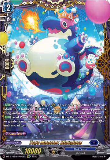 Toys Monster, Blavyloss (FFR) (DZ-BT09/FFR05EN), DZ-BT09: Super Brave Detonation — Vanguard card price