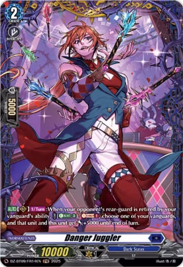 Danger Juggler (FR) (DZ-BT09/FR14EN), DZ-BT09: Super Brave Detonation — Vanguard card price