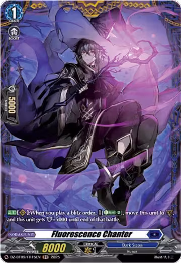 Fluorescence Chanter (FR) (DZ-BT09/FR15EN), DZ-BT09: Super Brave Detonation — Vanguard card price