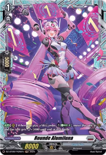 Rounde Alumiluna (FR) (DZ-BT09/FR26EN), DZ-BT09: Super Brave Detonation — Vanguard card price