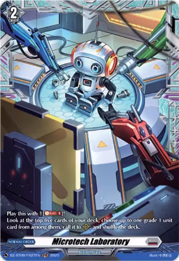 Microtech Laboratory (FR) (DZ-BT09/FR27EN), DZ-BT09: Super Brave Detonation — Vanguard card price
