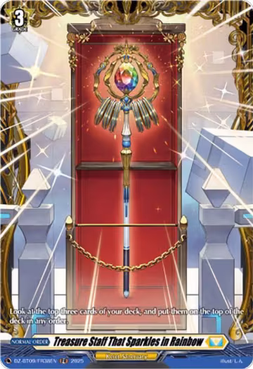 Treasure Staff That Sparkles in Rainbow (FR) (DZ-BT09/FR38EN), DZ-BT09: Super Brave Detonation — Vanguard card price