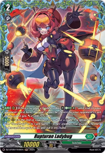 Rupturan Ladybug (FR) (DZ-BT09/FR40EN), DZ-BT09: Super Brave Detonation — Vanguard card price
