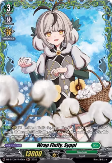 Wrap Fluffy, Syppi (FR) (DZ-BT09/FR43EN), DZ-BT09: Super Brave Detonation — Vanguard card price