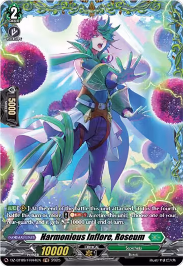 Harmonious Inflore, Roseum (FR) (DZ-BT09/FR44EN), DZ-BT09: Super Brave Detonation — Vanguard card price
