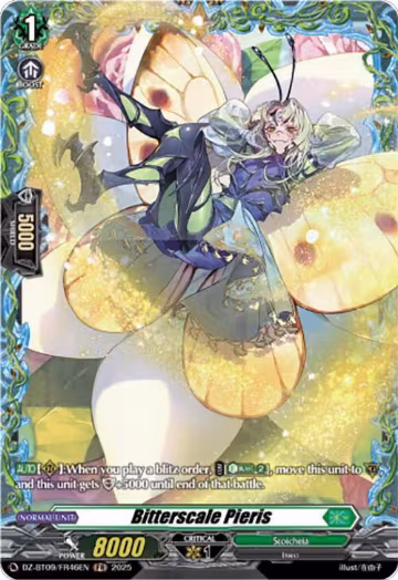 Bitterscale Pieris (FR) (DZ-BT09/FR46EN), DZ-BT09: Super Brave Detonation — Vanguard card price