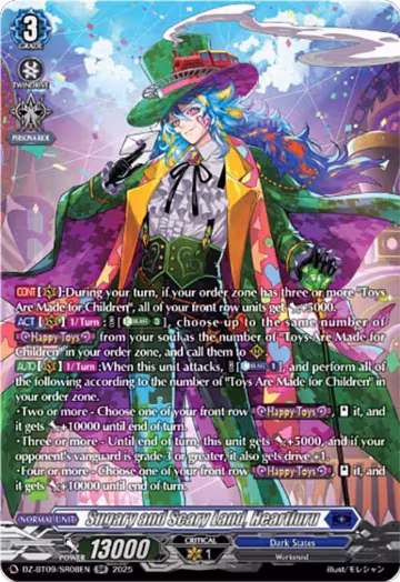 Sugary and Scary Land, Heartluru (SR) (DZ-BT09/SR08EN), DZ-BT09: Super Brave Detonation — Vanguard card price