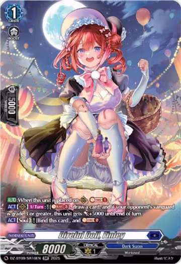 Direful Doll, Finley (SR) (DZ-BT09/SR10EN), DZ-BT09: Super Brave Detonation — Vanguard card price