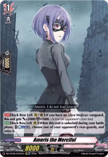 Amoris the Merciful (EXRRR) (DZ-BT09/EX22EN), DZ-BT09: Super Brave Detonation — Vanguard card price