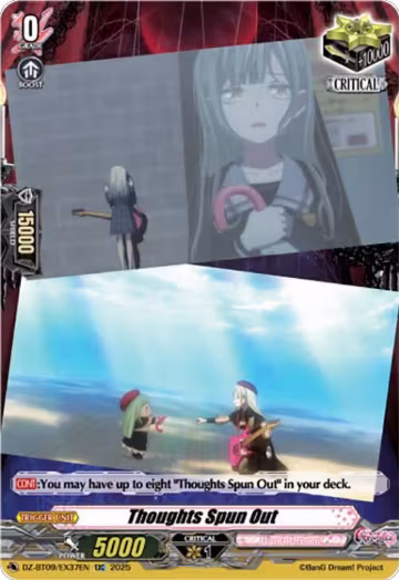Thoughts Spun Out (EXC) (DZ-BT09/EX37EN) (DZ-BT09/EX37EN), DZ-BT09: Super Brave Detonation — Vanguard card price