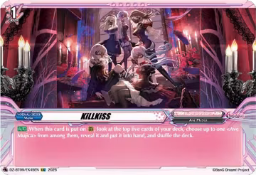KiLLKiSS (EXC) (DZ-BT09/EX45EN), DZ-BT09: Super Brave Detonation — Vanguard card price