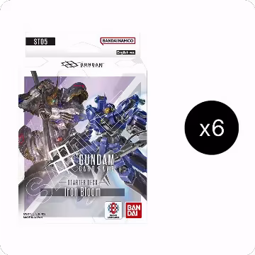 Starter Deck 05: Iron Bloom Display, Starter Deck 05: Iron Bloom — Gundam sealed product price