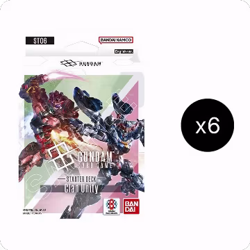 Starter Deck 06: Clan Unity Display, Starter Deck 06: Clan Unity — Gundam sealed product price