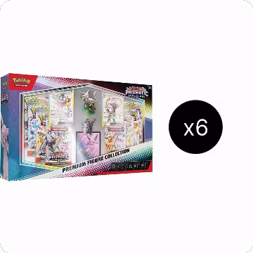 Prismatic Evolutions Premium Figure Collection Case, Prismatic Evolutions — Pokémon sealed product price