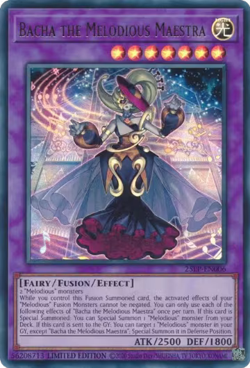 Bacha the Melodious Maestra (25LP-EN006), Limited Pack World Championship 2025 — Yu-Gi-Oh! card price