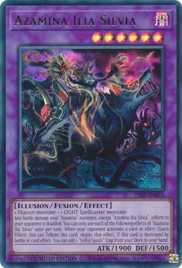Azamina Ilia Silvia (25LP-EN010), Limited Pack World Championship 2025 — Yu-Gi-Oh! card price
