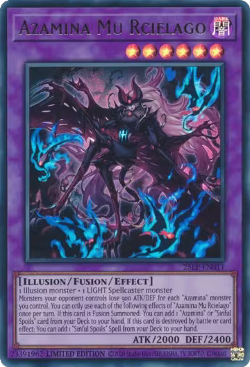 Azamina Mu Rcielago (25LP-EN011), Limited Pack World Championship 2025 — Yu-Gi-Oh! card price